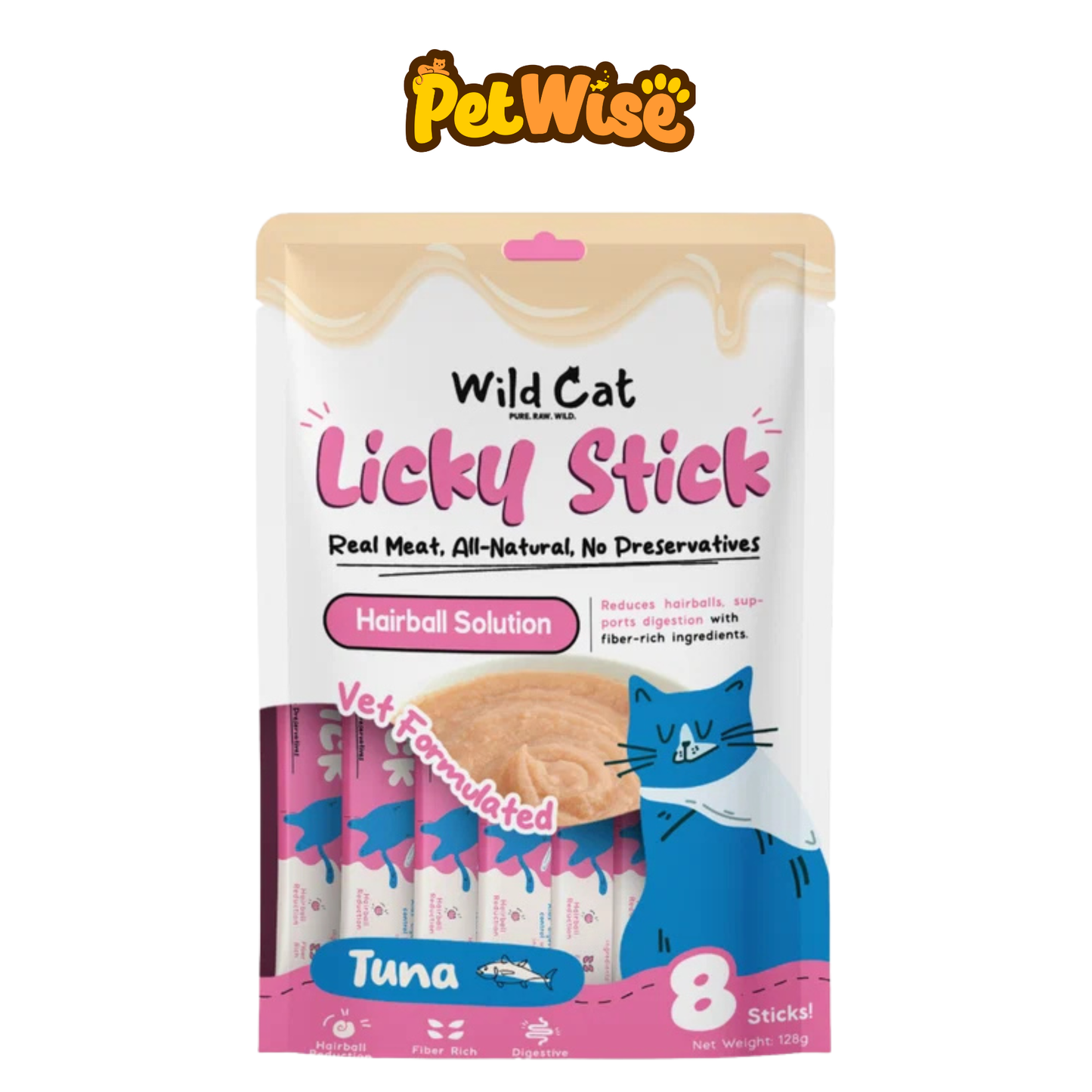 Wild Cat Licky Stick Pure Meat