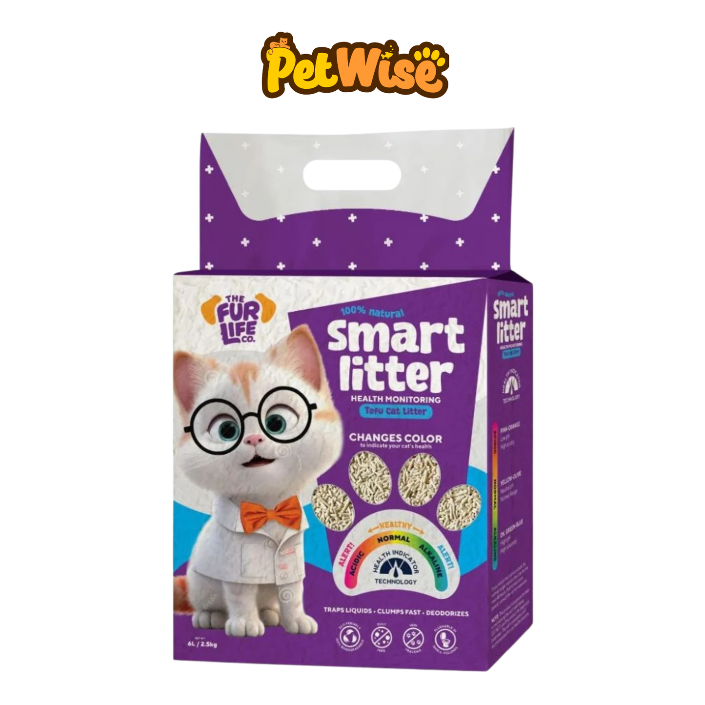The Fur Life Smart Health Monitoring Litter Tofu
