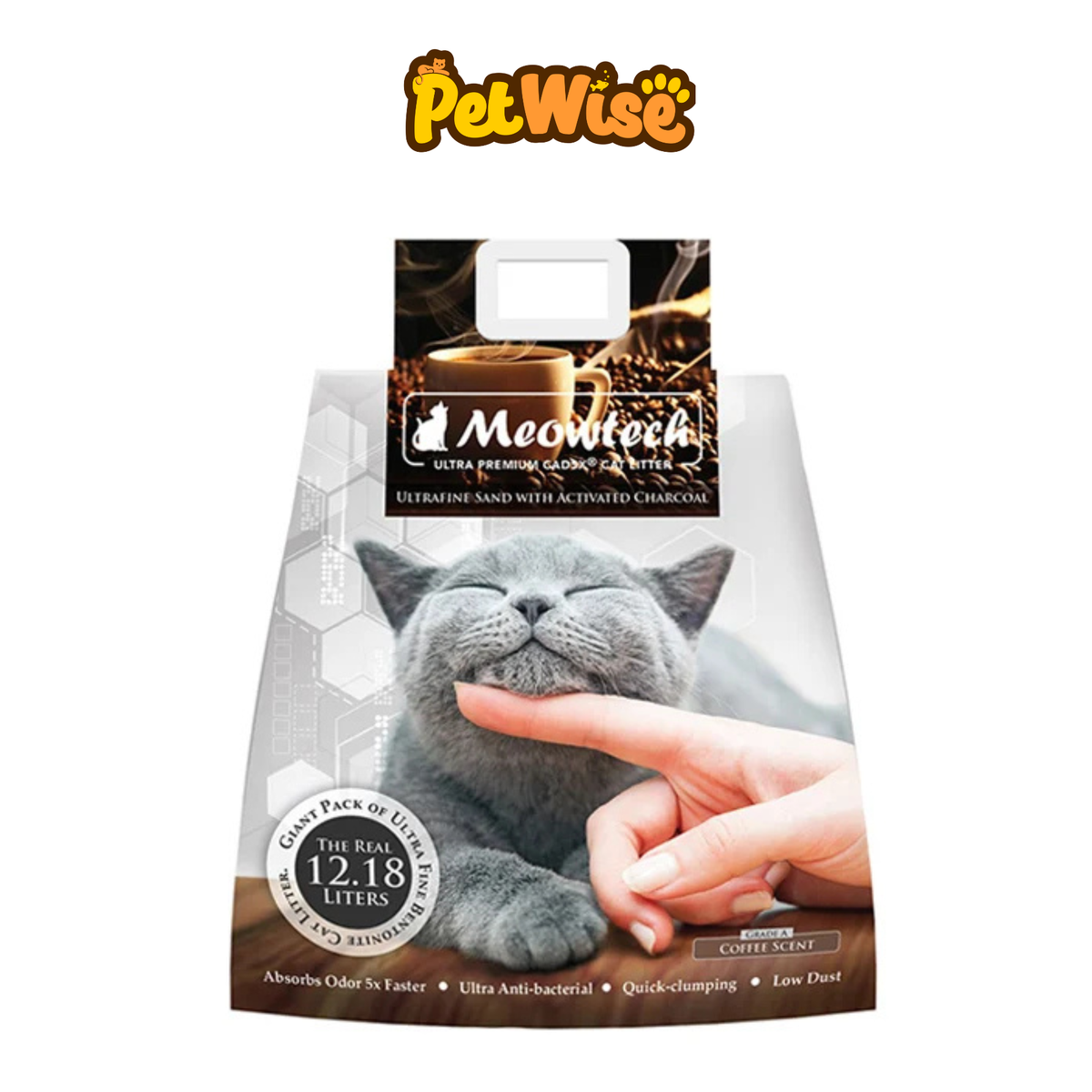 Meowtech Ultra Fine Sand with Activated Charcoal