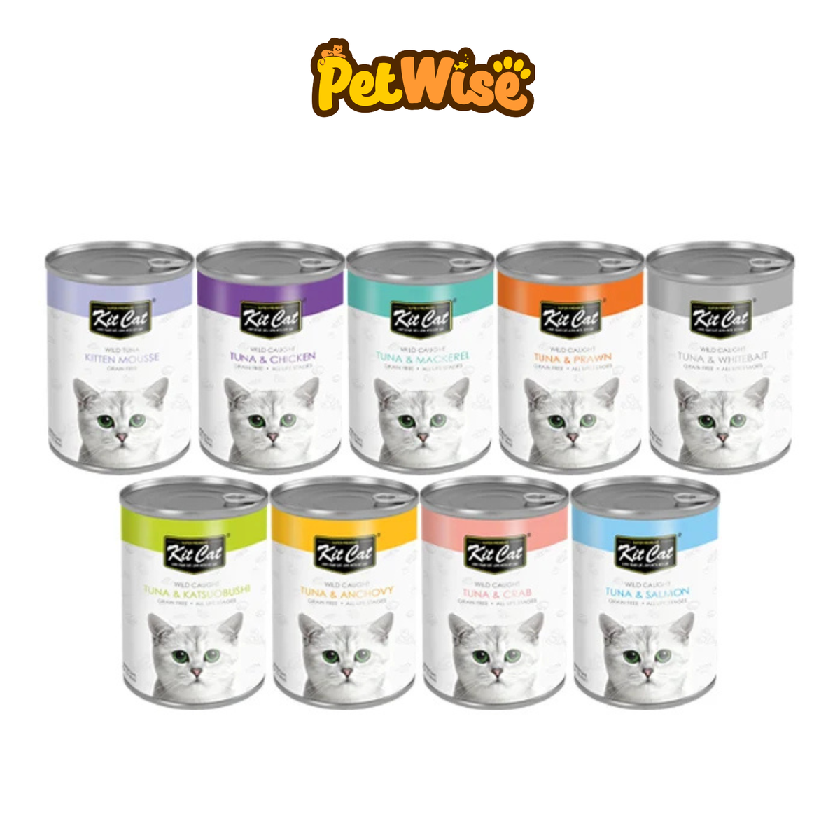 Kitcat Wild Caught Canned Cat Food