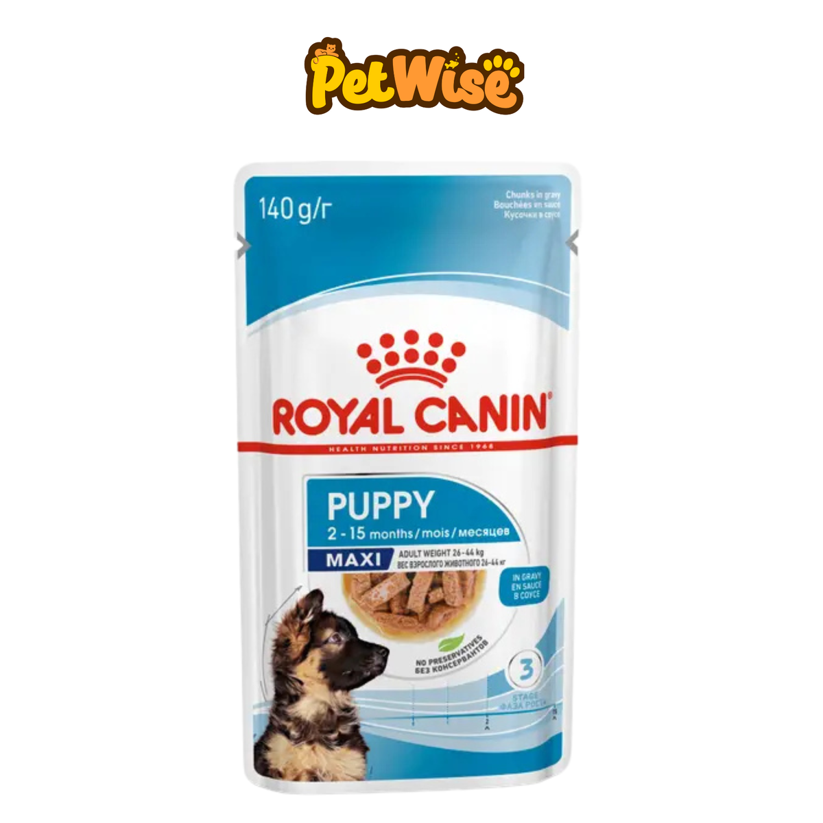 Royal Canin Maxi Puppy Pouch 140g
