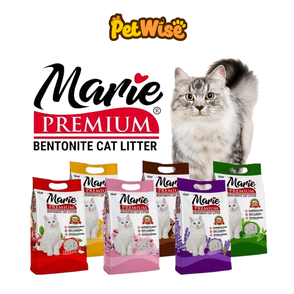 Marie Premium Cat Litter