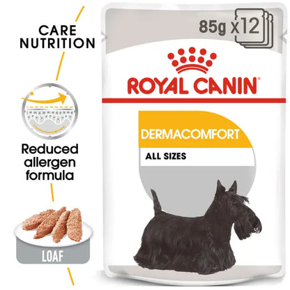 Royal Canin Dermacomfort Pouch Wet Food for Dogs