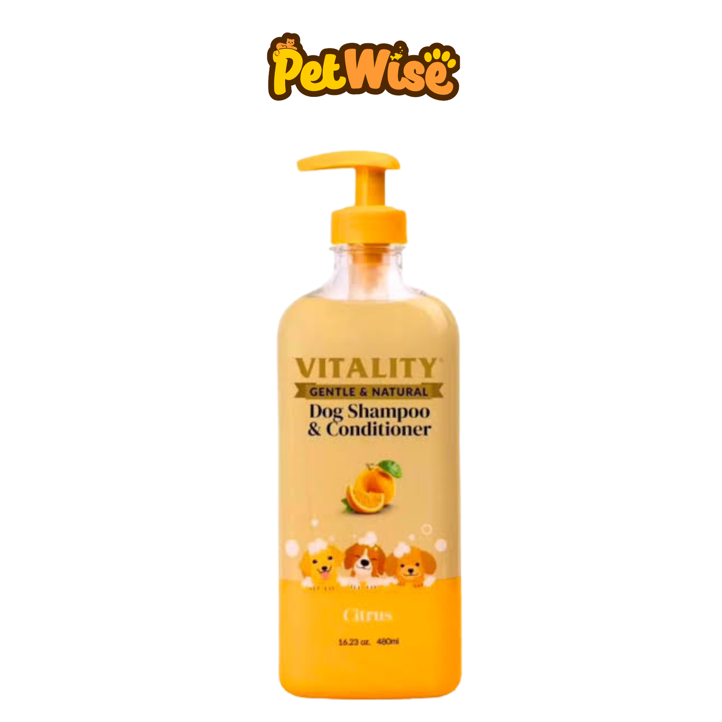 Vitality Dog Shampoo and Conditioner