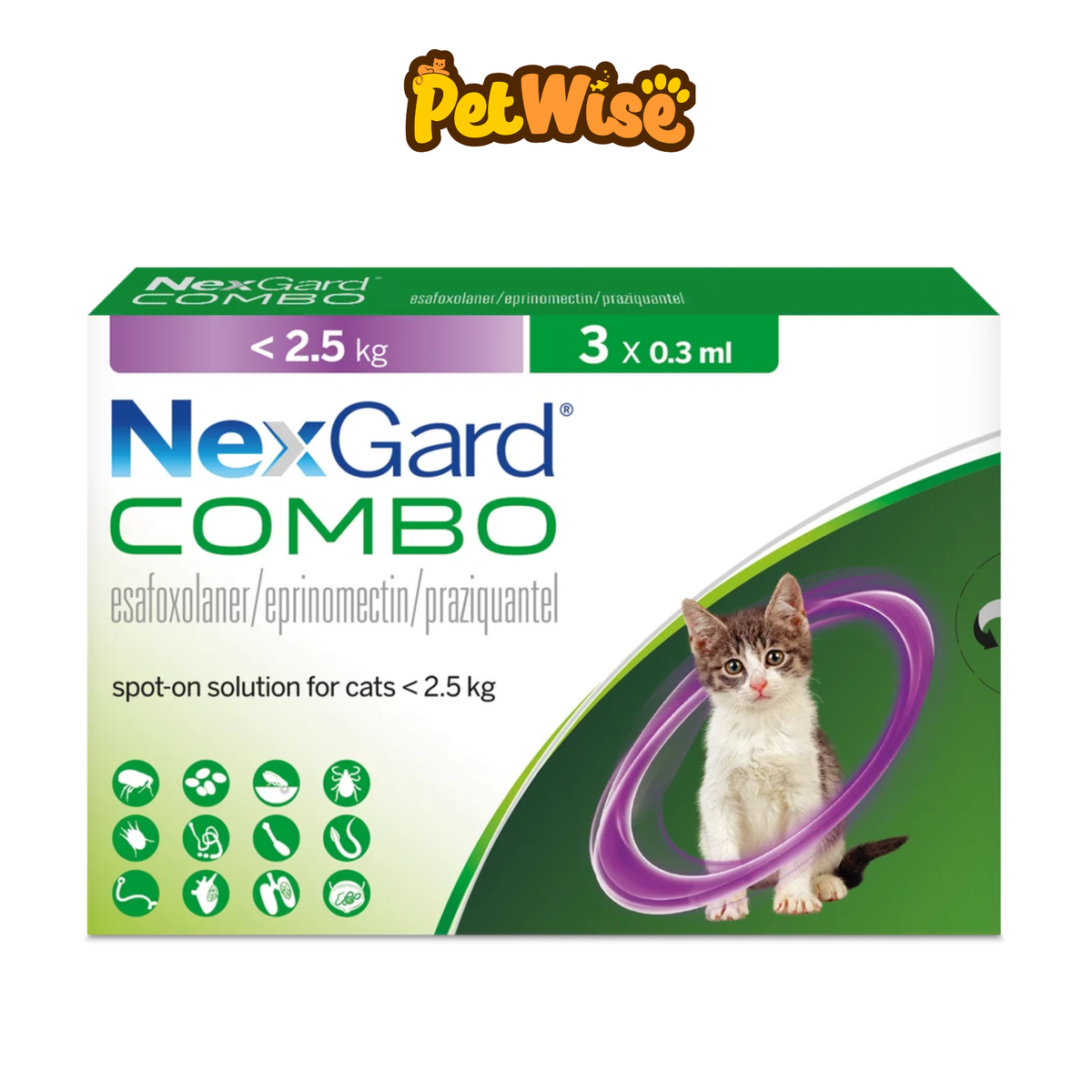 Nexgard Combo Spot on for Cats
