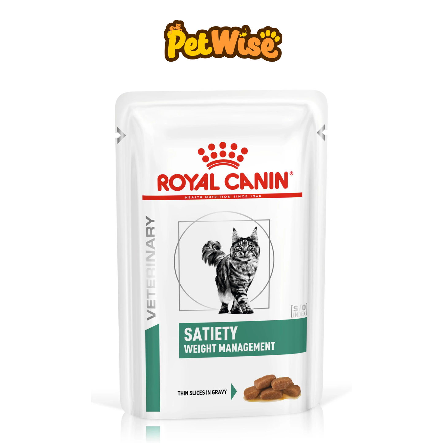 Royal Canin Satiety Weight Management Pouch Wet Food For Cat