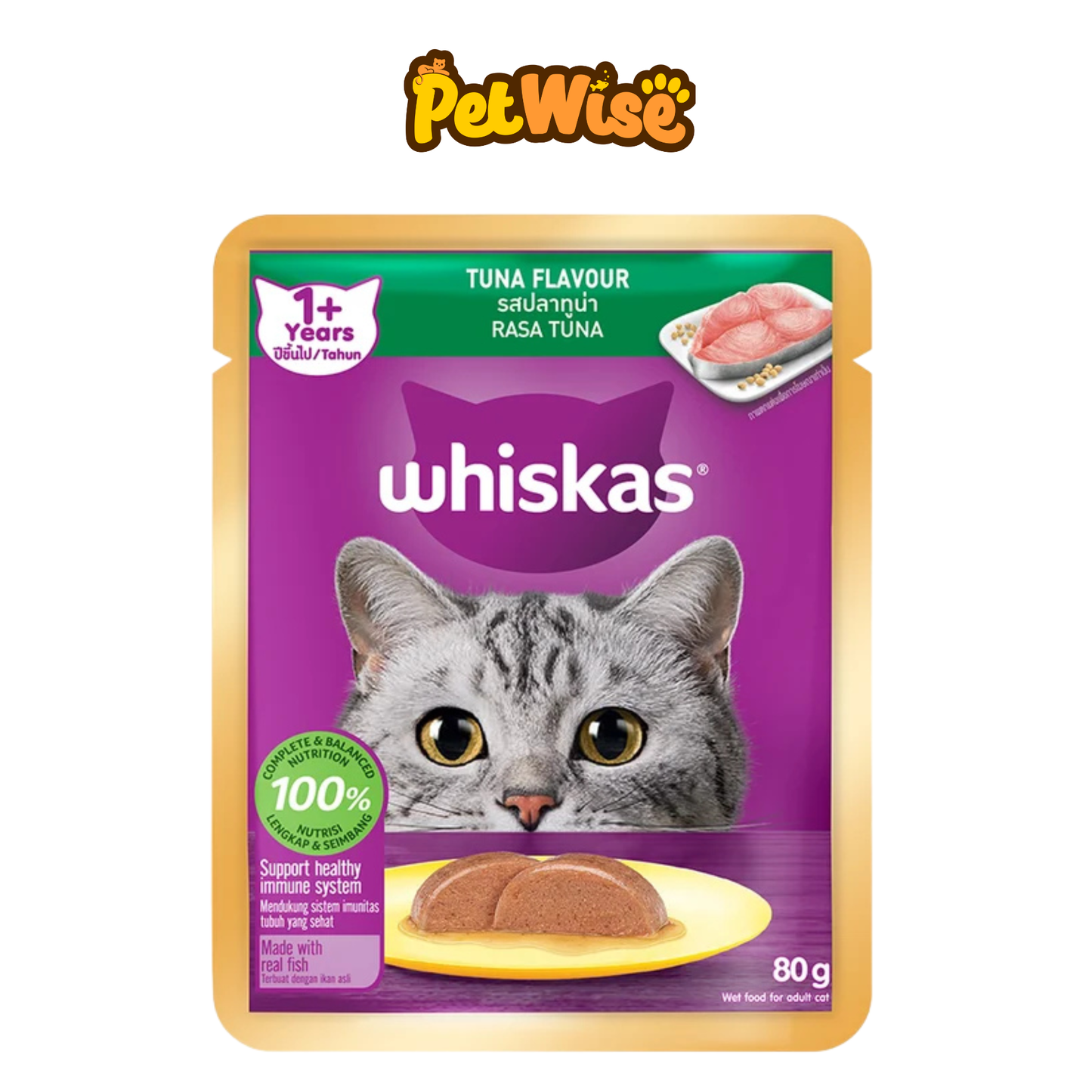 Whiskas Pouch Adult