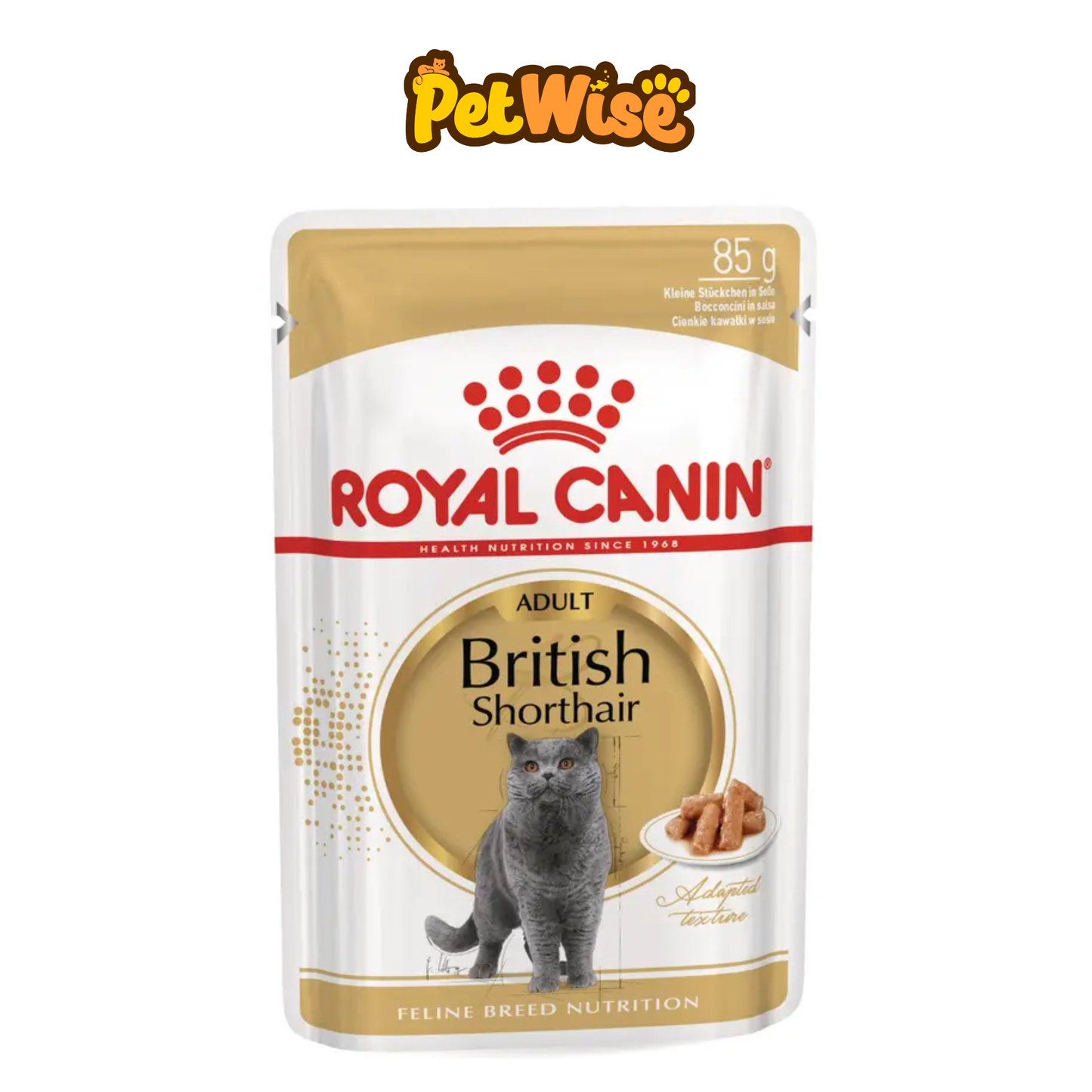Royal Canin British Shorthair Cat Food Pouch