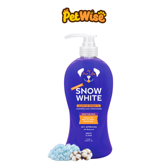 The Fur Life Snow White 2-In-1 Pet Shampoo & Conditioner — Brightening + Softens Fur