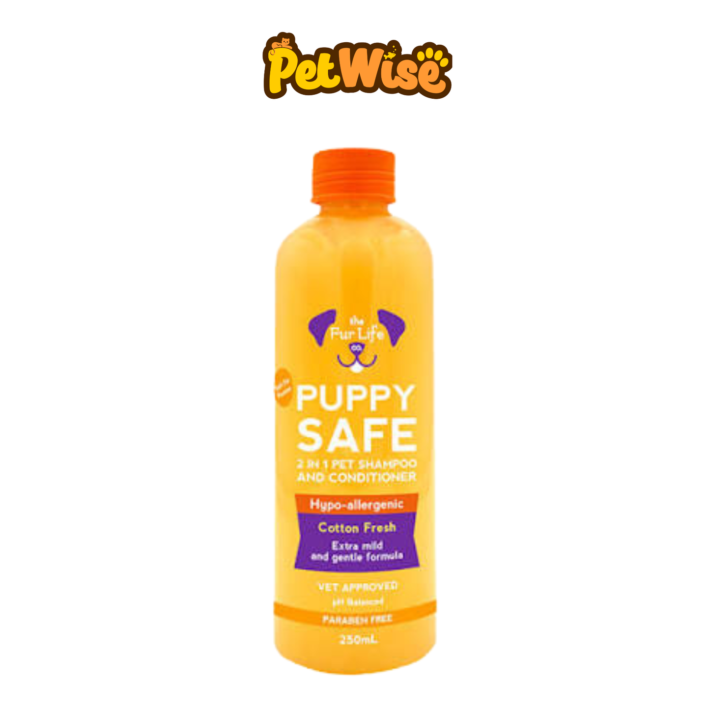 The Fur Life Puppy Safe 2-In-1 Pet Shampoo and Conditioner
