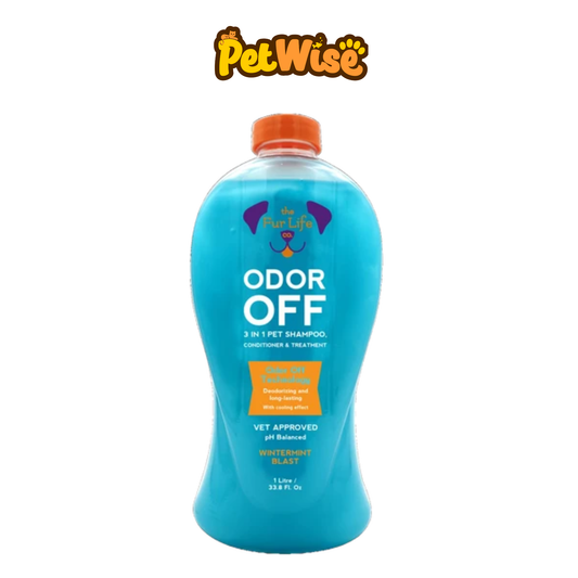 The Fur Life Odor Off 3-In-1 Pet Shampoo, Conditioner and Treatment