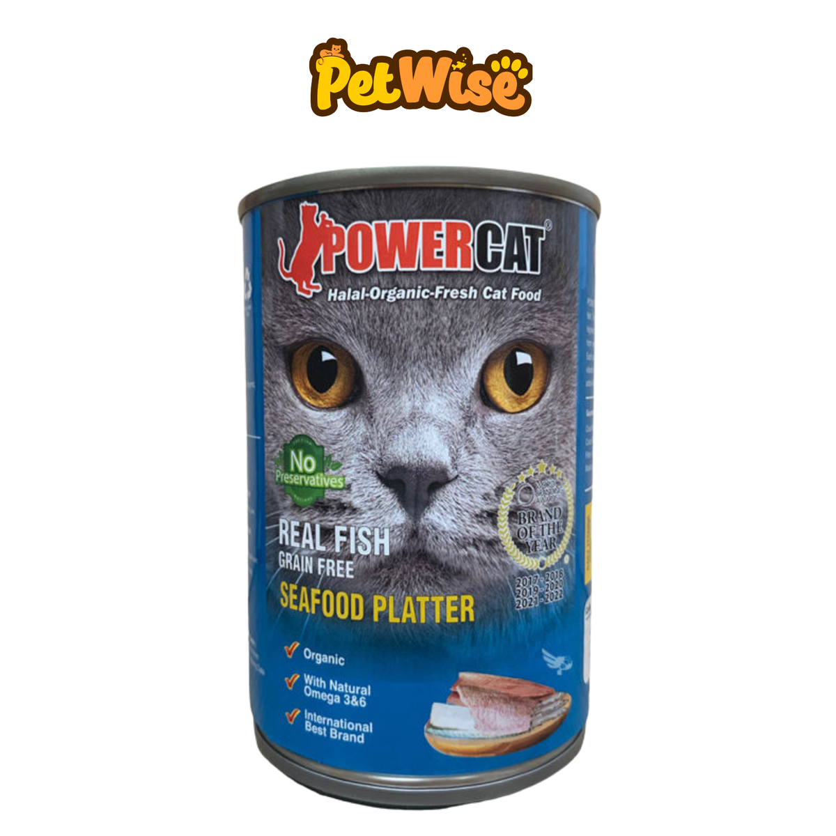 Powercat Seafood Platter in Can