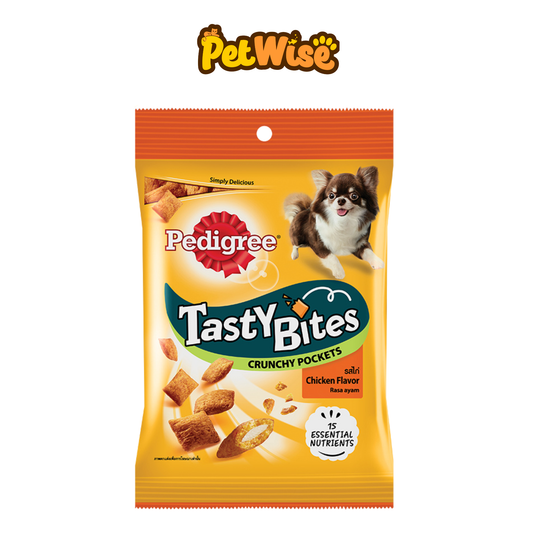 Pedigree Treats Tasty Bites Crunchy Pockets