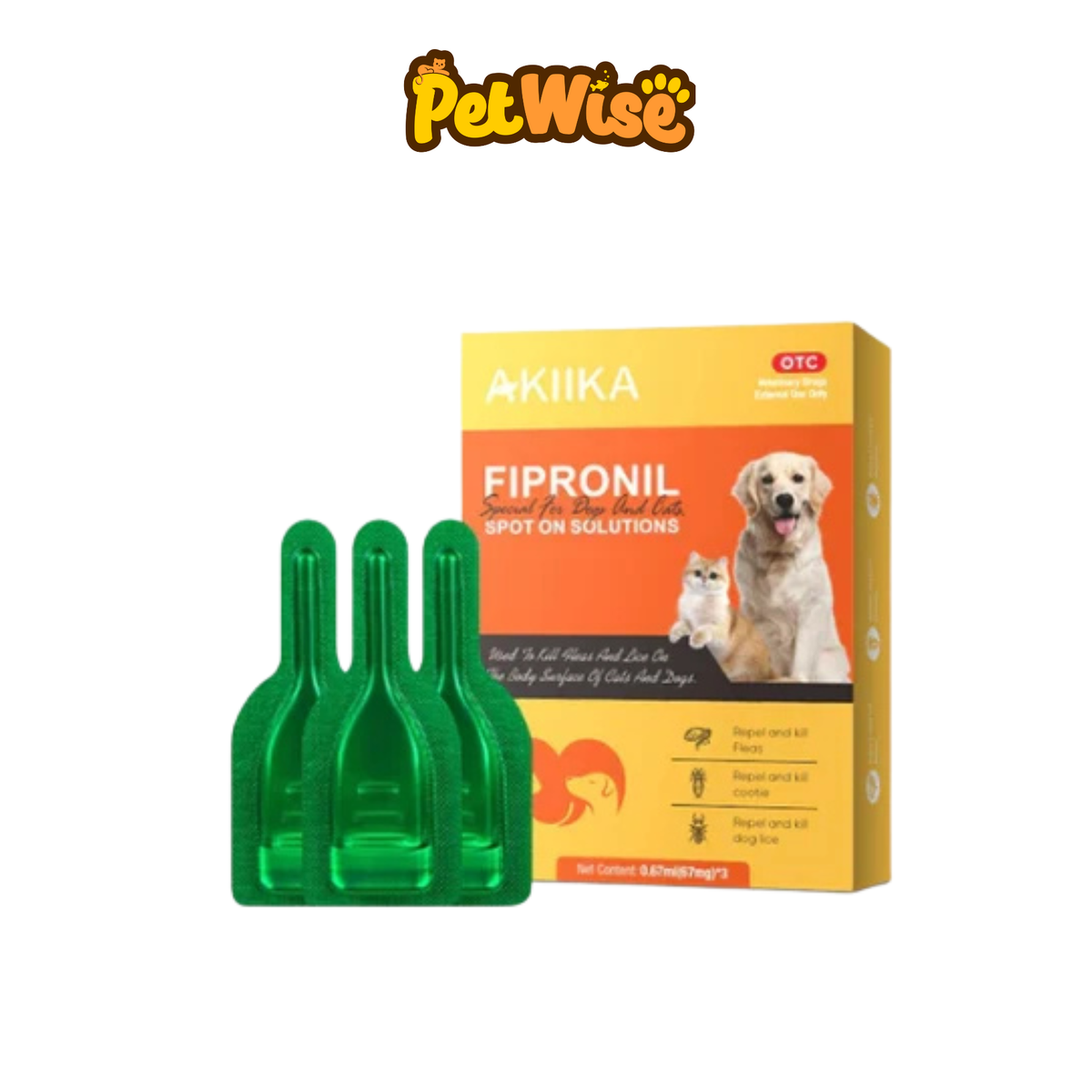 Akiika Fipronil Spot On