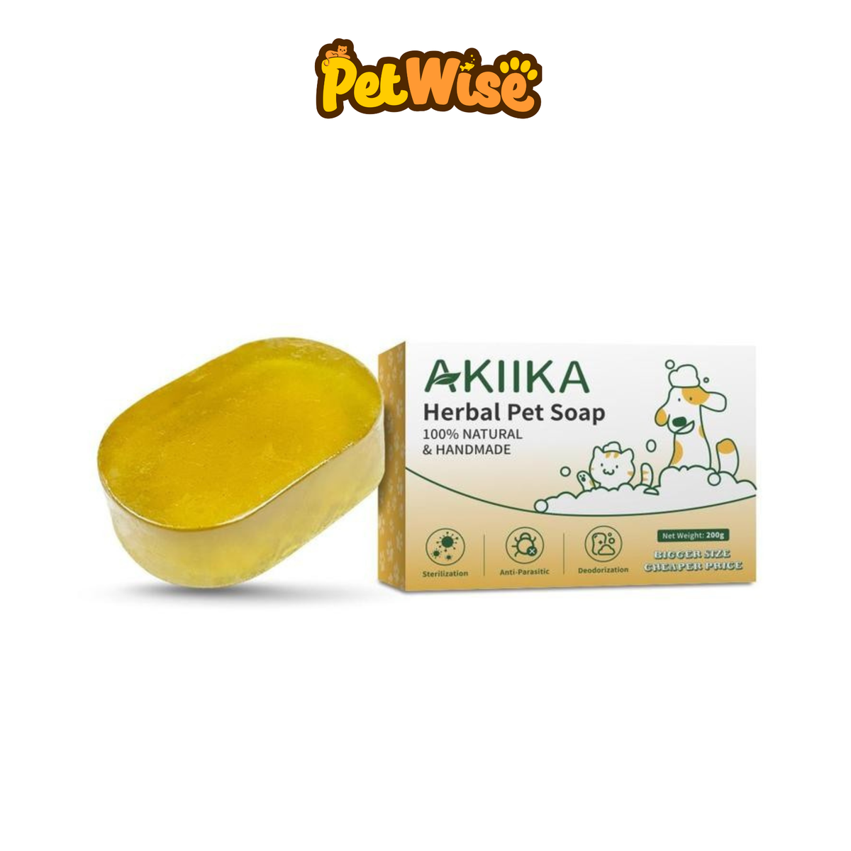 Akiika Herbal Pet Soap