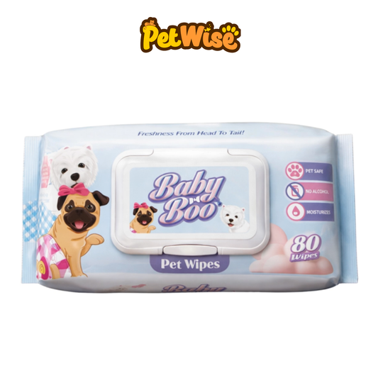 Baby Boo Pet Wipes 80 Sheets