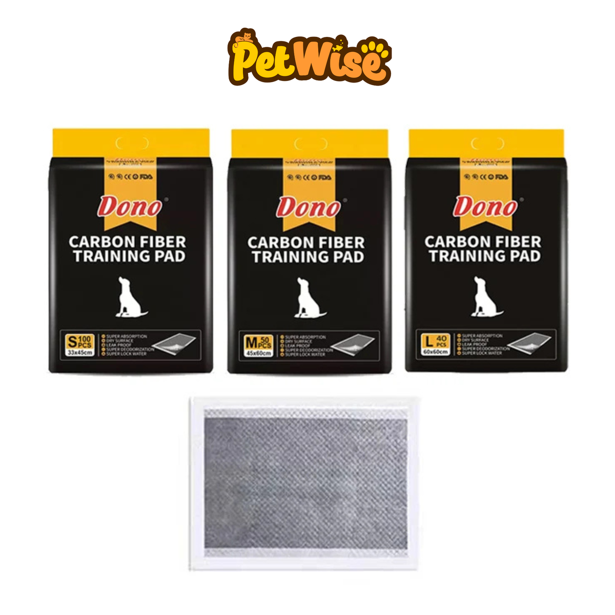 Dono Carbon Fiber Training Pad for Dog