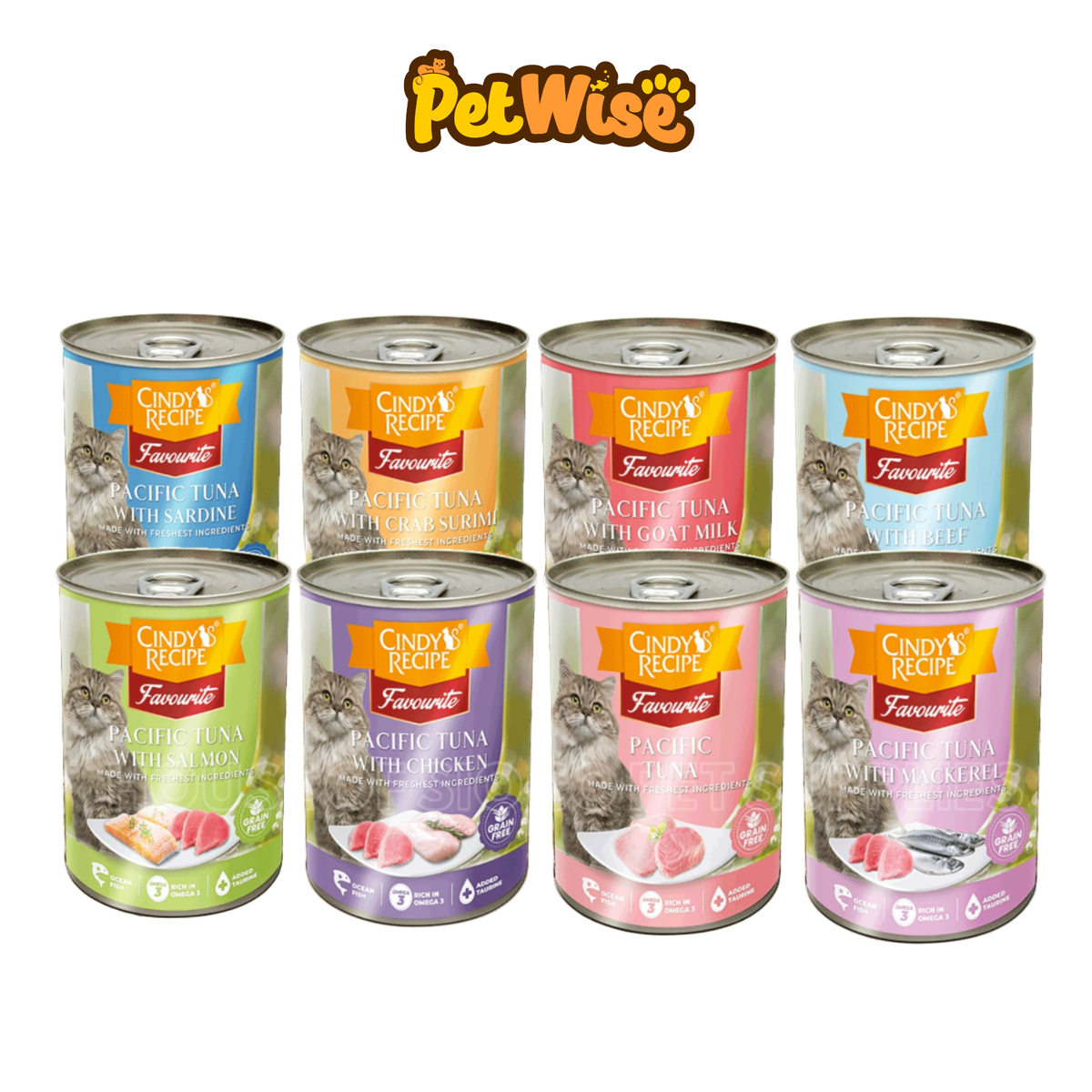 Cindy’s Favourites Canned Wet Food