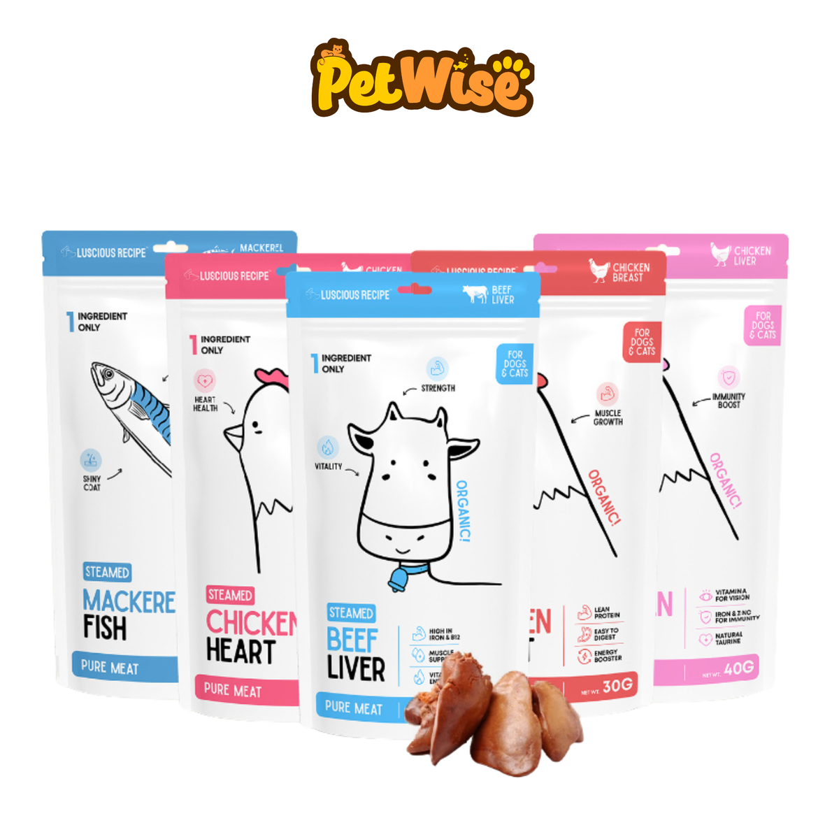 Luscious Recipe Steamy Chomp Dog Treats