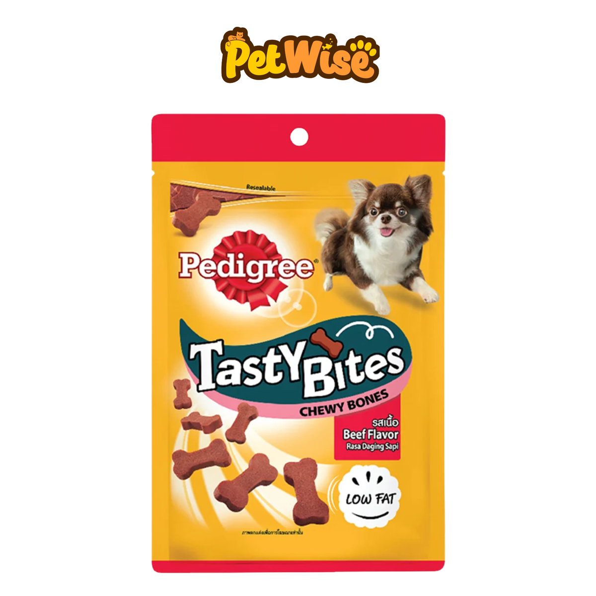Pedigree Treats Tasty Bites Chewy Bones