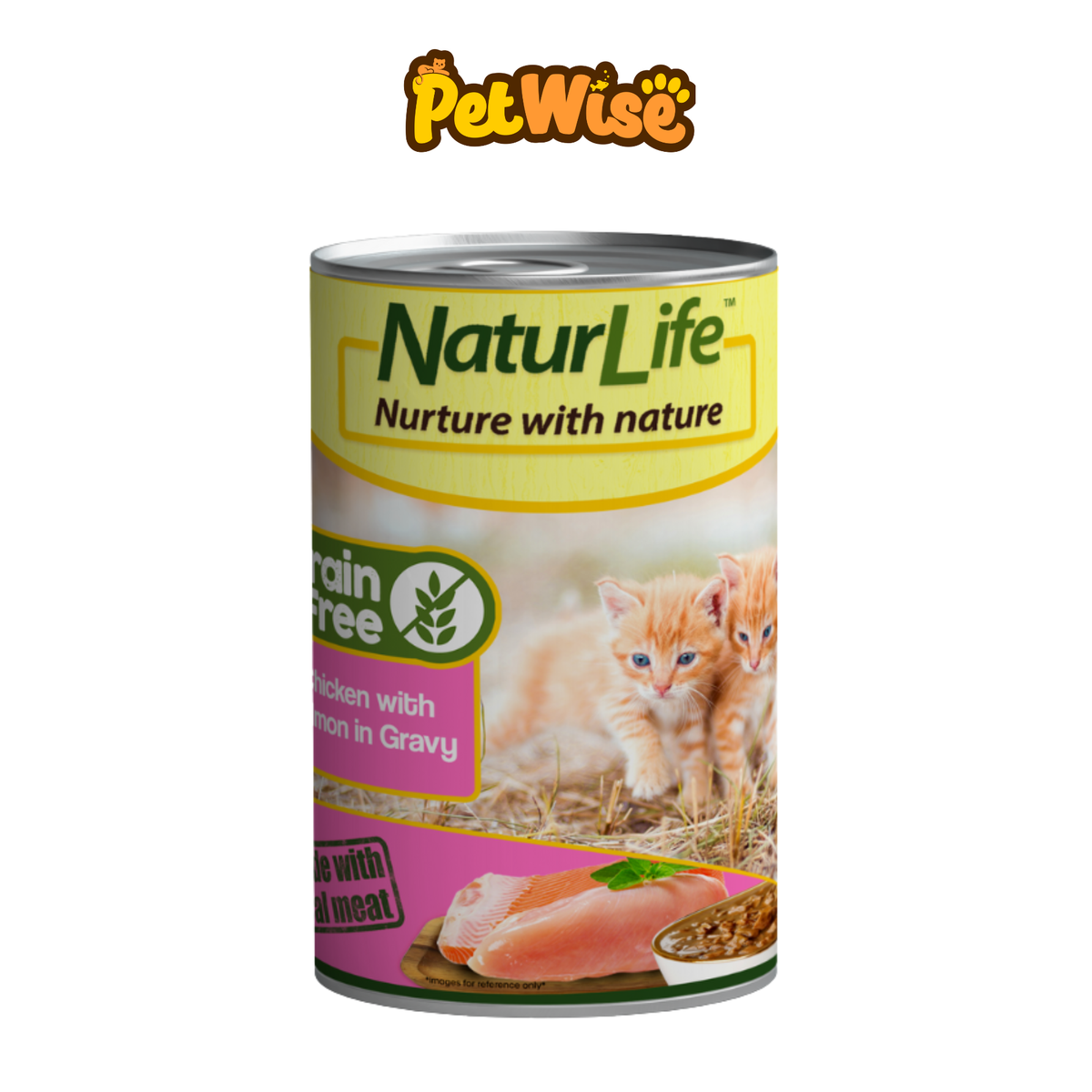 Naturlife Kitten Chicken with Salmon in Gravy