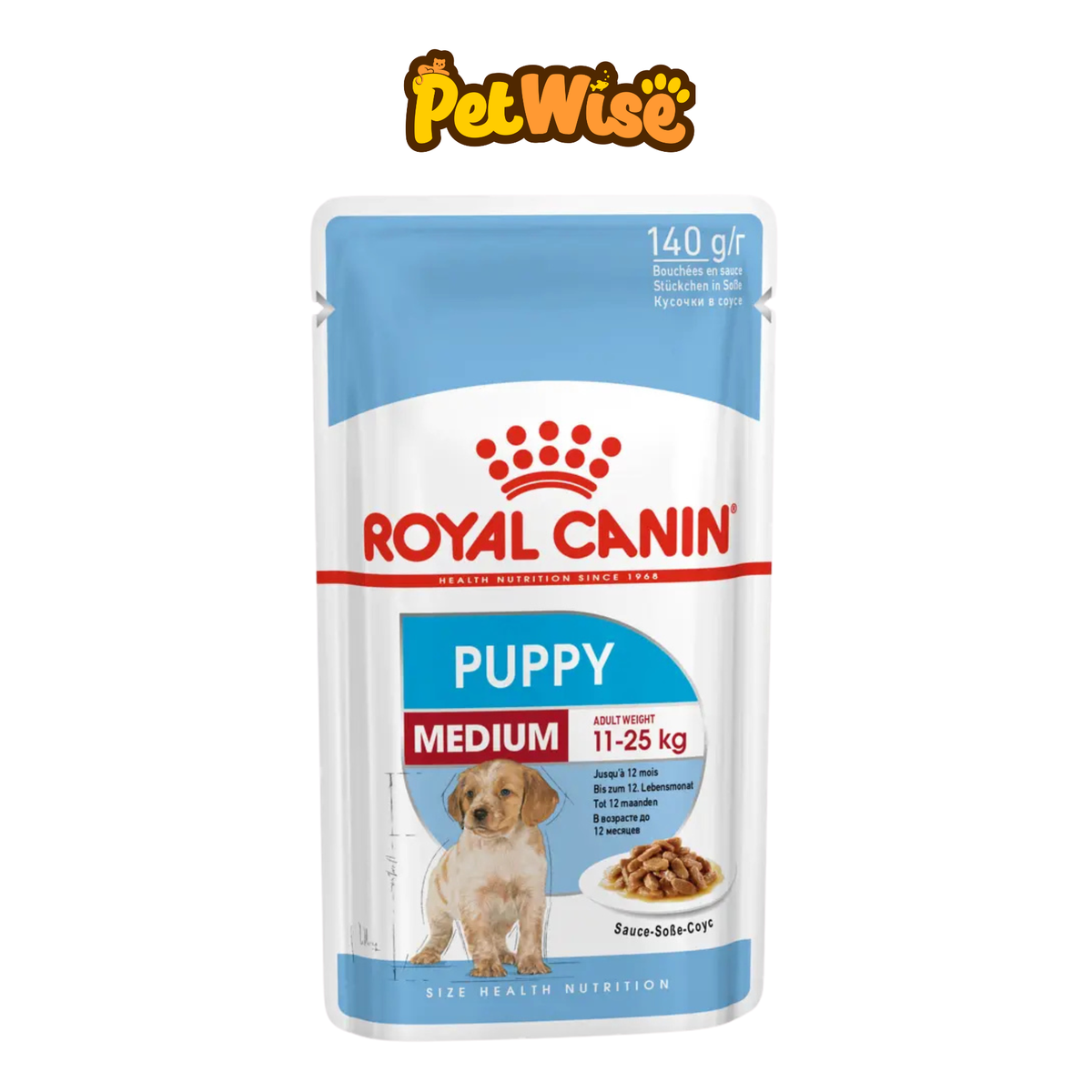 Royal Canin Medium Puppy Pouch 140g