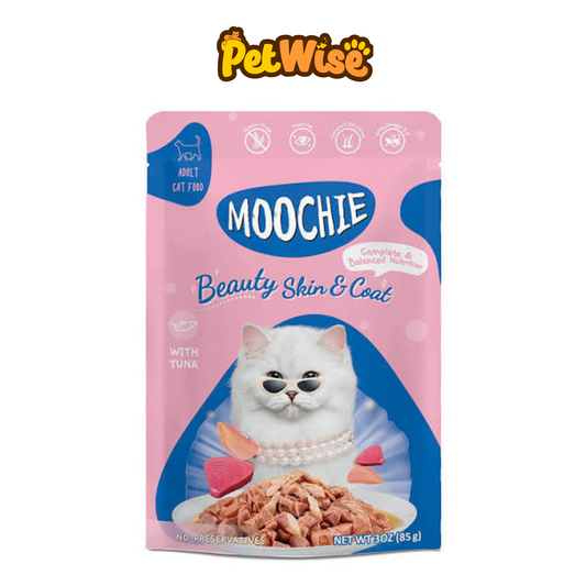 Moochie Cat Mince with Tuna Beauty Skin & Coat Grain-Free 70g
