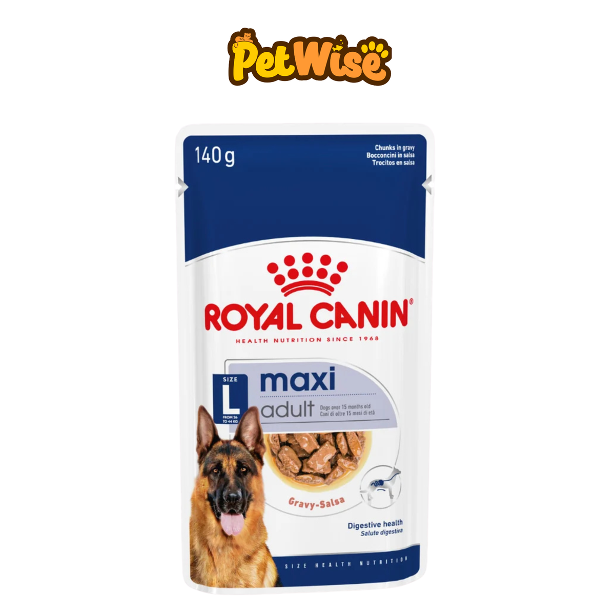 Royal Canin Maxi Adult Pouch 140g