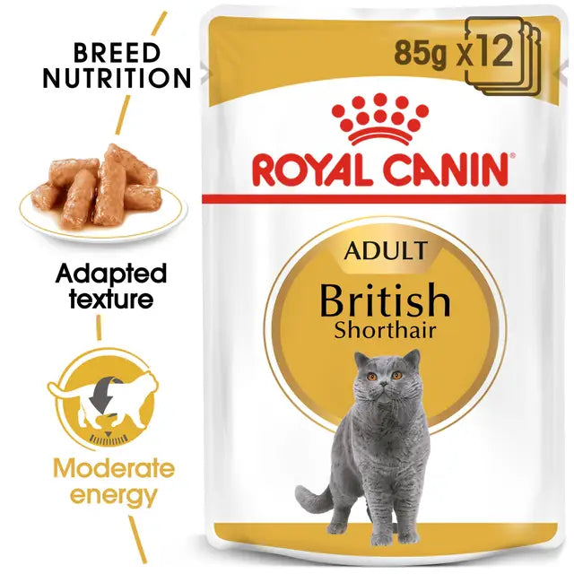 Royal Canin British Shorthair Cat Food Pouch