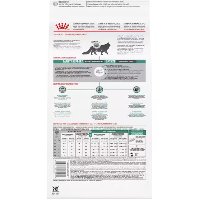 Royal Canin Satiety Weight Management for Cats
